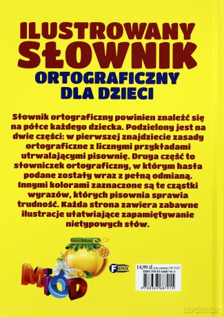 Ilustrowany Słownik Ortograficzny Dla Dzieci [KSIĄŻKA]