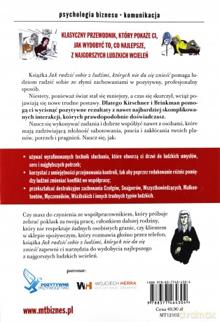 Jak Radzić Sobie Z Ludźmi Których Nie Da Się Znieść [KSIĄŻKA]