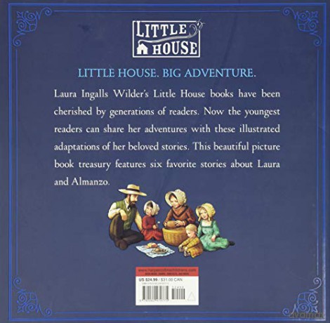 A Little House Picture Book Treasury: Six Stories of Life on the Prairie - Laura Wilder [KSIĄŻKA]