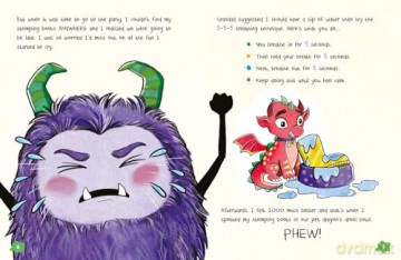 A Little Monster's Guide to Feeling Calm: A Child's Guide to Coping with Their Worries - Emily Snape [KSIĄŻKA]