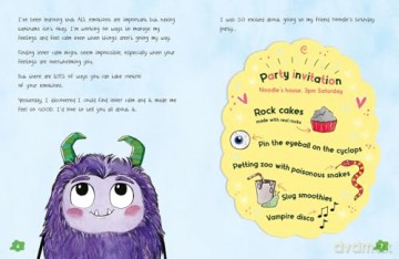 A Little Monster's Guide to Feeling Calm: A Child's Guide to Coping with Their Worries - Emily Snape [KSIĄŻKA]