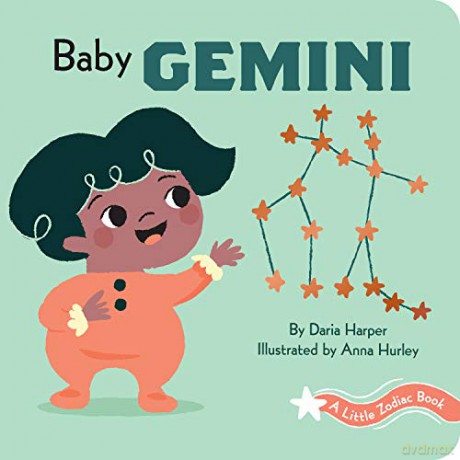 A Little Zodiac Book: Baby Gemini - Daria Harper [KSIĄŻKA]