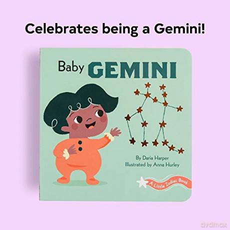 A Little Zodiac Book: Baby Gemini - Daria Harper [KSIĄŻKA]