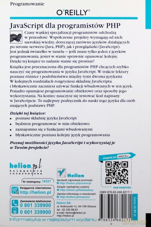 Javascript Dla Programistów Php - Stoyan Stefanov [KSIĄŻKA]