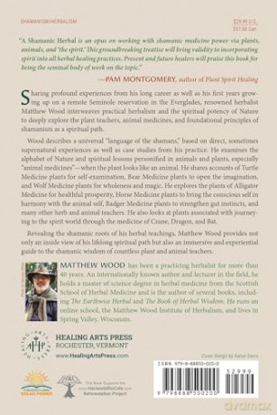 A Shamanic Herbal: Plant Teachers and Animal Medicines - Matthew Wood [KSIĄŻKA]