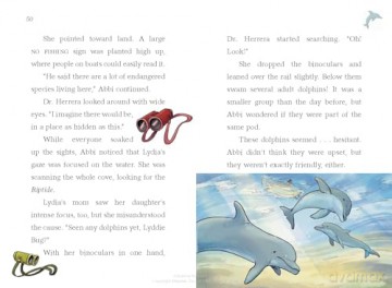 A to Z Animal Mysteries #4: Dolphin Detectives - Ron Roy [KSIĄŻKA]