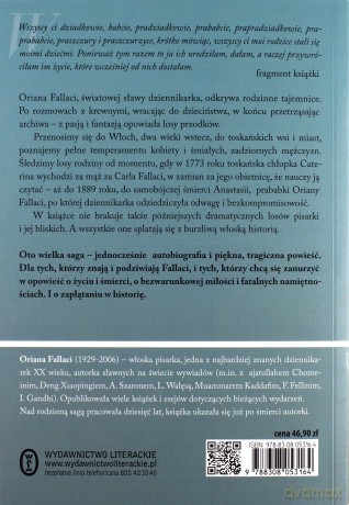 Kapelusz Cały W Czereśniach - Oriana Fallaci [KSIĄŻKA]
