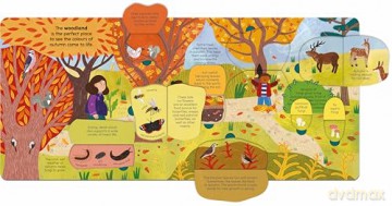 A Walk in Autumn: Lift the flaps to reveal the secrets of the season - Ladybird [KSIĄŻKA]