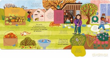 A Walk in Autumn: Lift the flaps to reveal the secrets of the season - Ladybird [KSIĄŻKA]