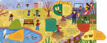 A Walk in Autumn: Lift the flaps to reveal the secrets of the season - Ladybird [KSIĄŻKA]
