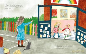 A Wild Walk to School - Rebecca Cobb [KSIĄŻKA]