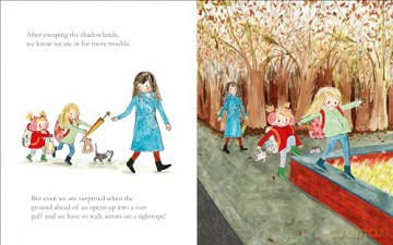 A Wild Walk to School - Rebecca Cobb [KSIĄŻKA]