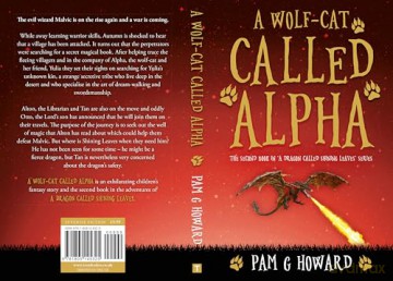 A Wolf-Cat Called Alpha (Adventures of a Dragon Called Shining Leaves) - Howard Pam G [KSIĄŻKA]