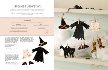 A Year of Felt Decorations: Easy-to-sew accessories for every season - Corinne Lapierre [KSIĄŻKA]