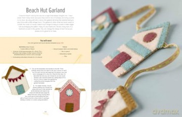A Year of Felt Decorations: Easy-to-sew accessories for every season - Corinne Lapierre [KSIĄŻKA]