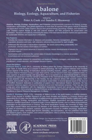Abalone: Biology, Ecology, Aquaculture and Fisheries: Volume 42 (Developments in Aquaculture and Fisheries Science, Volume 42) - Peter A. Cook [KSIĄŻKA]