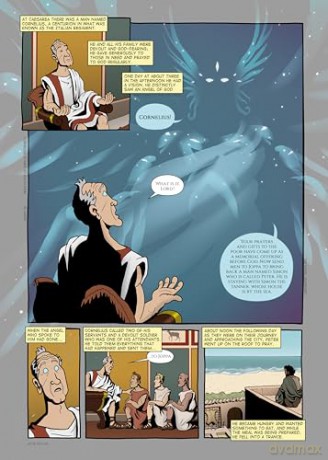 Acts of the Apostles: Word for Word Bible Comic: NIV Translation - Simon Etal Pillario [KOMIKS]