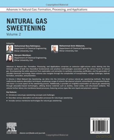 Advances in Natural Gas: Formation, Processing, and Applications. Volume 2: Natural Gas Sweetening (Formation, Processing and Applications, 2) - Mohammad R Rahimpour [KSIĄŻKA]