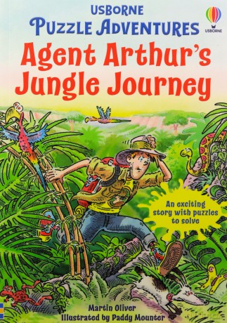 Agent Arthur's Jungle Journey (Puzzle Adventures) - Russell Punter [KSIĄŻKA]