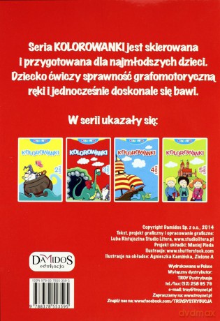 Kolorowanki 3-Latka [KSIĄŻKA]