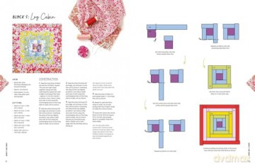 Alice's Wonderland Sampler Quilt: 100 quilt blocks to improve your sewing skills - Alice Garrett [KSIĄŻKA]