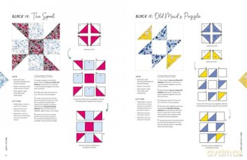 Alice's Wonderland Sampler Quilt: 100 quilt blocks to improve your sewing skills - Alice Garrett [KSIĄŻKA]