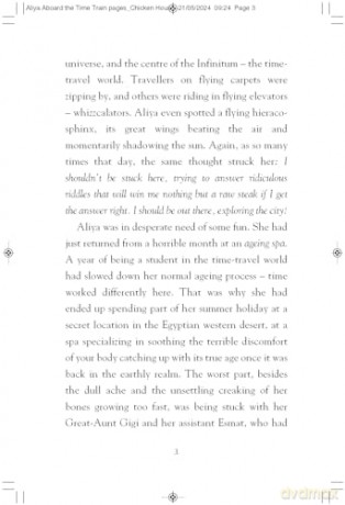 Aliya Aboard the Time Train: a dazzling magical adventure, sequel to Aliya to the Infinite City - Laila Rifaat [KSIĄŻKA]