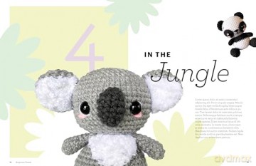 Amigurumi Friends: 20 Easy Patterns to Create 100+ Adorable Custom Crochet Critters - Explore Infinite Possibilities with Shapes, Colors, Details, and Yarns - Jad Gauthier-Boutin [KSIĄŻKA]