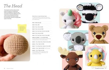 Amigurumi Friends: 20 Easy Patterns to Create 100+ Adorable Custom Crochet Critters - Explore Infinite Possibilities with Shapes, Colors, Details, and Yarns - Jad Gauthier-Boutin [KSIĄŻKA]