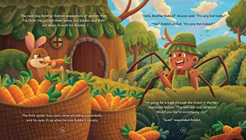 Anansi and Rabbit: The Moss-Covered Rock Story (Anansi Series) - Al Campbell [KSIĄŻKA]