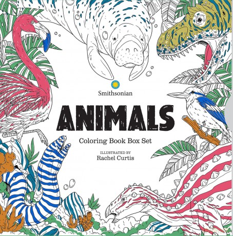 Animals: A Smithsonian Coloring Book Box Set - Smithsonian Institut [KSIĄŻKA]