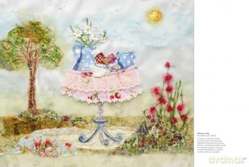 Appliqué Art: Freehand machine-embroidered pictures - Abigail Mill [KSIĄŻKA]