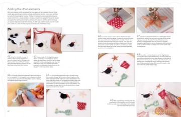 Appliqué Art: Freehand machine-embroidered pictures - Abigail Mill [KSIĄŻKA]
