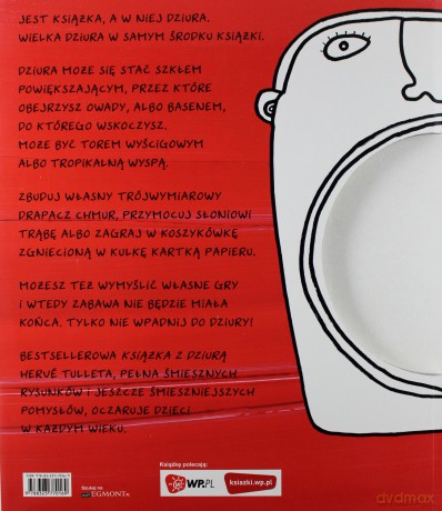Książka Z Dziurą - Herve Tullet [KSIĄŻKA]