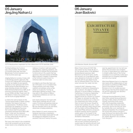 Architect and Designer Birthday Book - James Biber [KSIĄŻKA]