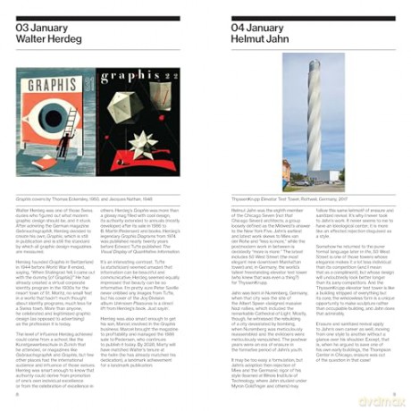 Architect and Designer Birthday Book - James Biber [KSIĄŻKA]