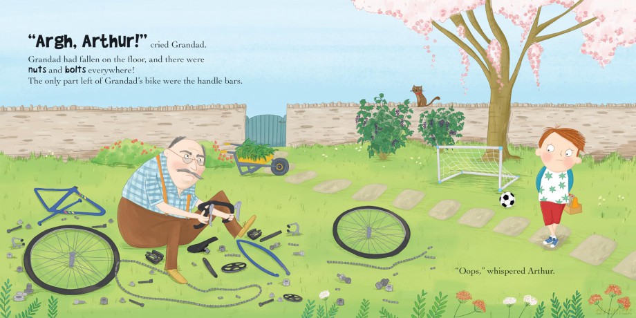 Argh, Arthur! (Square Paperback Storybooks) - Kelly Caswell [KSIĄŻKA]