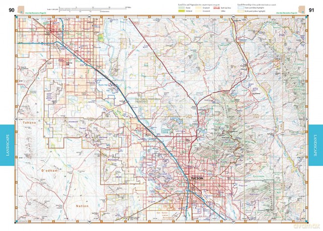 Arizona Road and Recreation Atlas