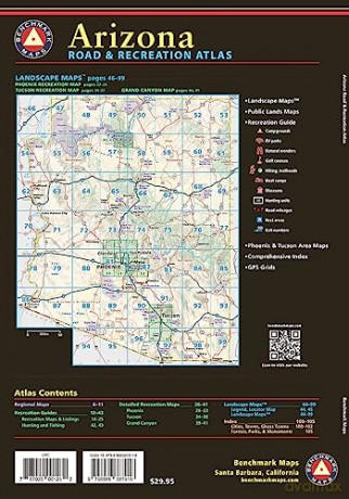 Arizona Road and Recreation Atlas