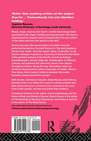 Aroma: The Cultural History of Smell - Constance Classen [KSIĄŻKA]