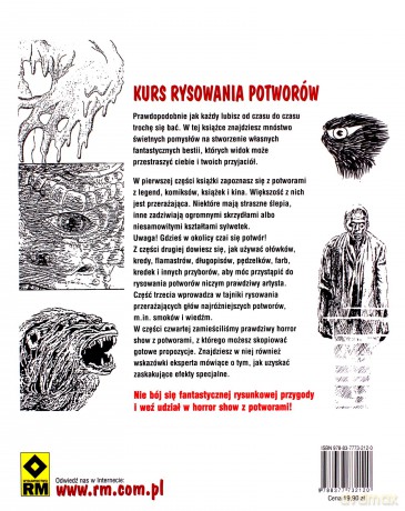 Kurs Rysowania Potworów - Sue Pinkus [KSIĄŻKA]