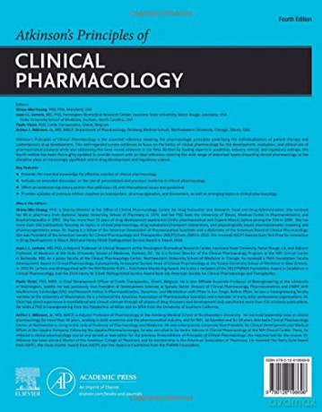 Atkinson's Principles of Clinical Pharmacology - Shiew-Mei Huang [KSIĄŻKA]