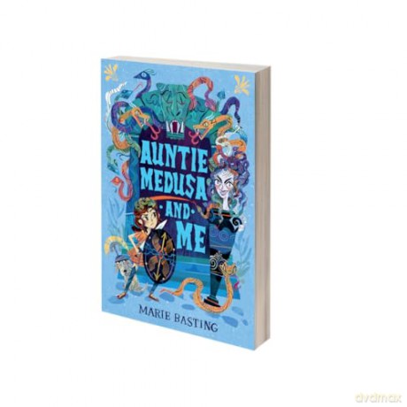 Auntie Medusa and Me: a laugh-out-loud funny time-travel adventure for fans of Loki, packed full of Greek mythology - Marie Basting [KSIĄŻKA]