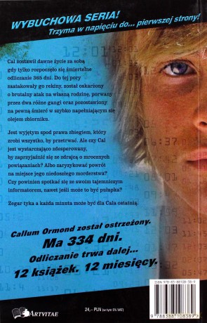 Luty Rok Uciekiniera 365 - Gabrielle Lord [KSIĄŻKA]
