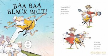 Baa Baa Black Belt: a picture book for young martial arts fans - Gavin Aung Than [KSIĄŻKA]