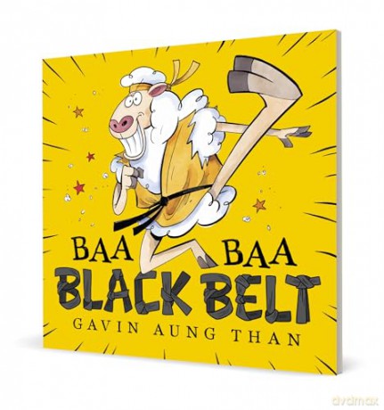 Baa Baa Black Belt: a picture book for young martial arts fans - Gavin Aung Than [KSIĄŻKA]