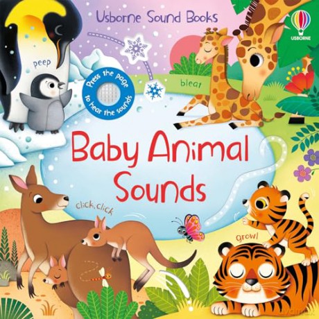 Baby Animal Sounds (Sound Books) - Sam Taplin [KSIĄŻKA]