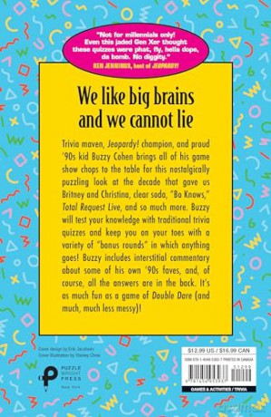 Baby Got Facts: Totally '90s Trivia - Buzzy Cohen [KSIĄŻKA]