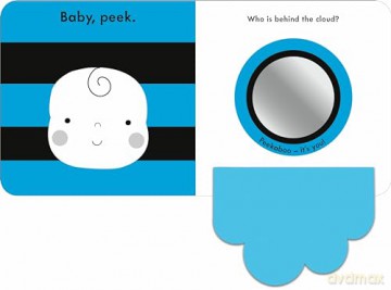 Baby Touch: Peekaboo!: My first black-and-white felt flaps book - Ladybird [KSIĄŻKA]