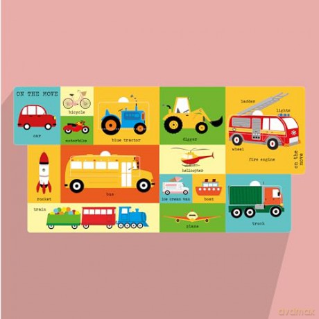 Baby's First 100 Words: A lift the flap book (Baby Sensory) - Mama Makes Books [KSIĄŻKA]